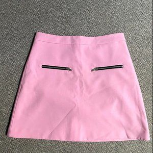 NWOT Zara Bubblegum Pink Mini Skirt
